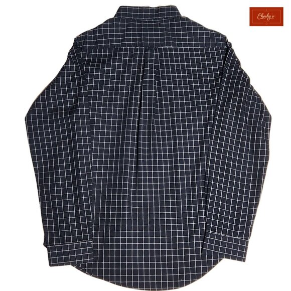 NEW KA Knights Apparel Black/White Long Sleeve Button Down Shirt with UGA(ID56) - Picture 2 of 8